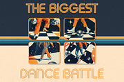 Disco Diva - Groovy Typeface, a Sans Serif Font by HipFonts (Thumbnail 4 of 10)
