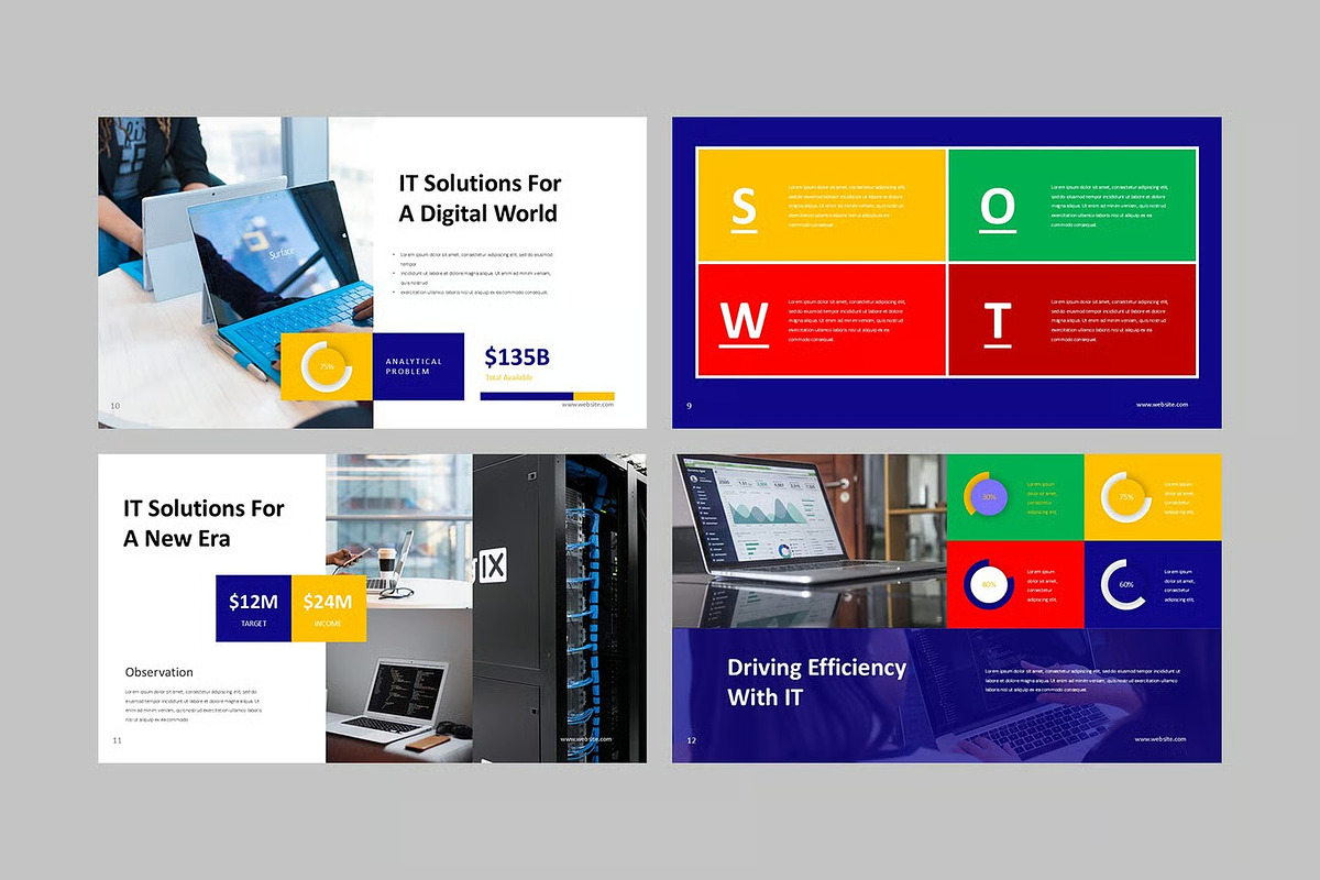 IT Solution Google Slides, Powerpoint preview 4
