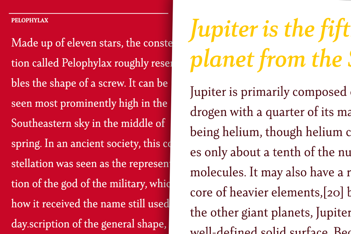 Senlot Serif preview 6