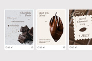 Chocolate Day - Instagram Post, a Social Media Template by Izdihaar_Studio (Thumbnail 4 of 4)