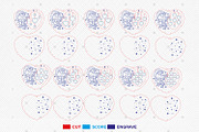 Christmas Snowman Ornament Svg, a Pattern Graphic by Lasercutiny (Thumbnail 2 of 2)
