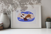 People dream with head in clouds set, a Person Illustration by Good Studio (Thumbnail 8 of 8)