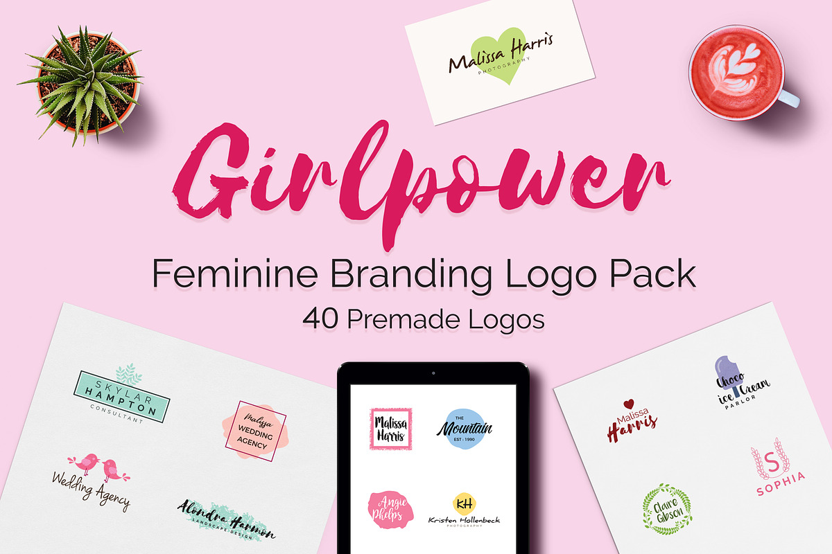 520 Premade Logo Bundle + Bonus, a Branding & Logo Template by XpertgraphicD (Photo 39 of 76)