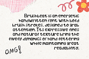 Brushbeat – Bold Handwritten Font, a Font by Kate Creative Studio (Thumbnail 3 of 7)