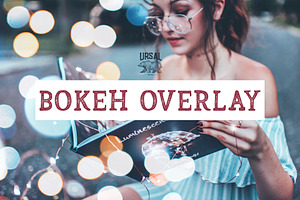 35 Bokeh Overlays, a Brushes & More by URSAL Supply