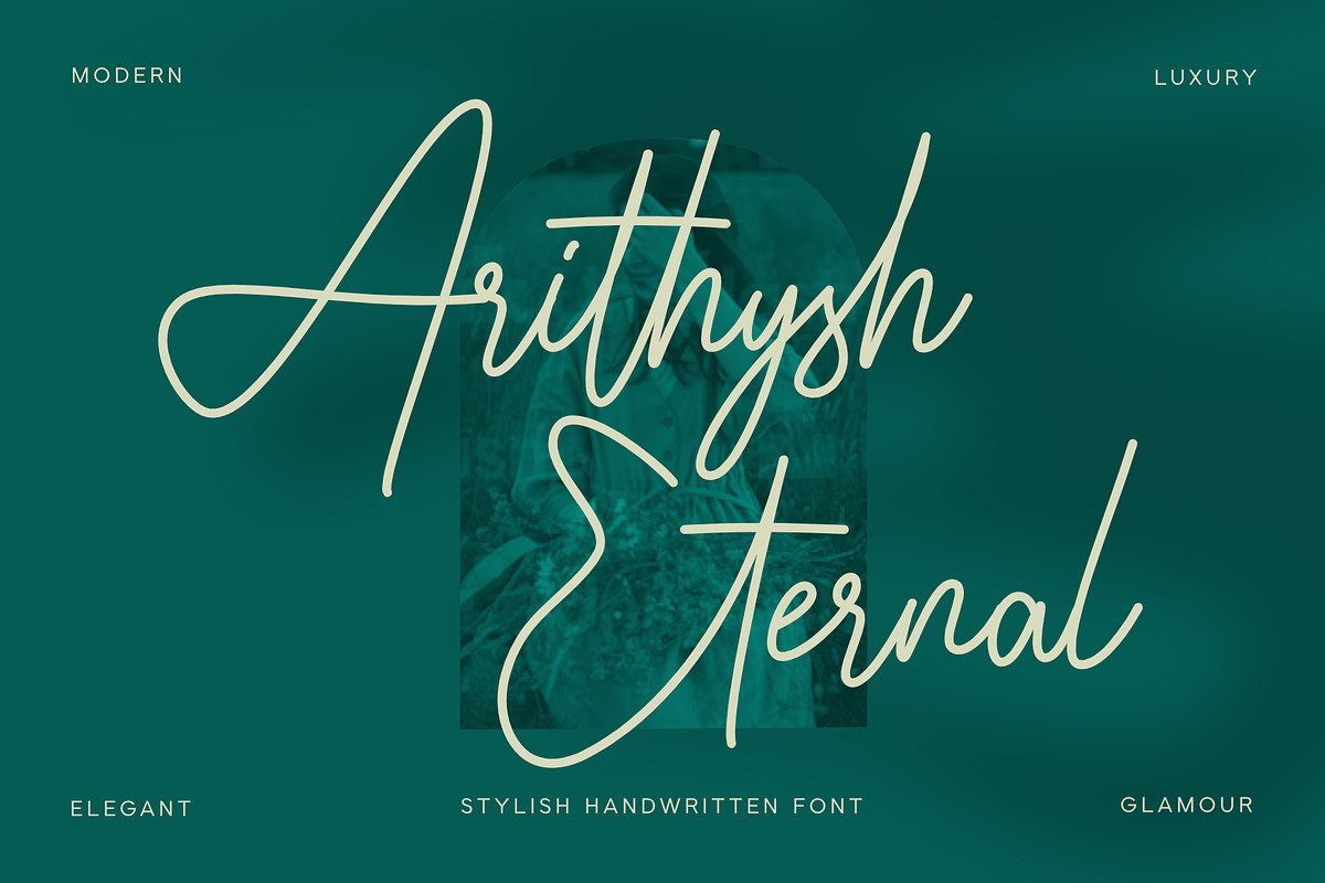 Arithysh Eternal, a Script Font by Sealoung (Photo 1 of 12)