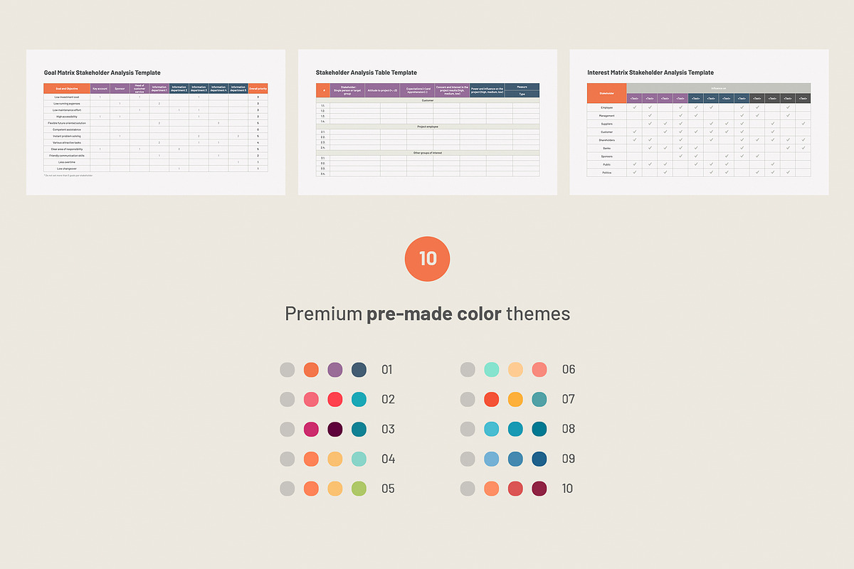 Stakeholder Analysis for PowerPoint, a Presentation Template by HiSlide.io (Photo 4 of 4)