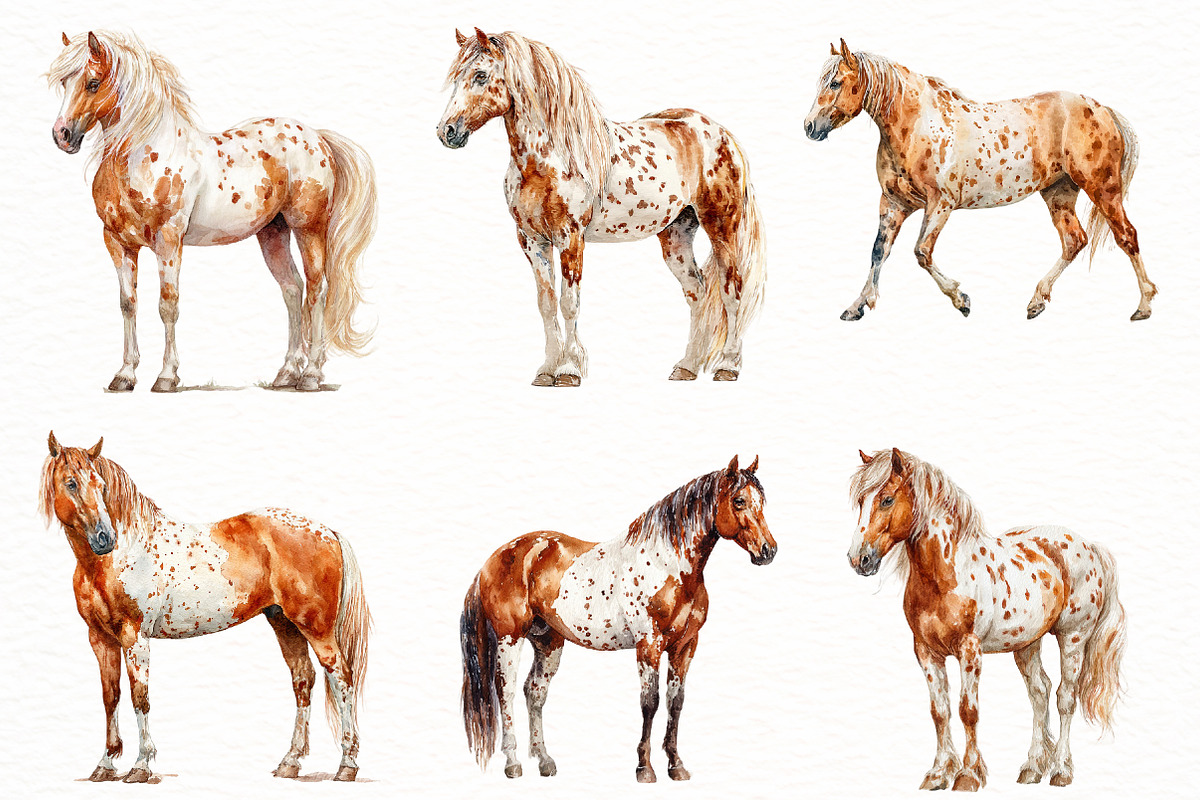 Spring Horse Clipart, an Illustration by Designworld (Photo 4 of 7)