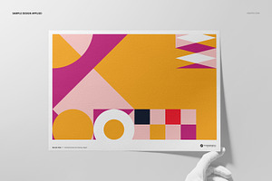 German Etching Fine Art Print Mockup