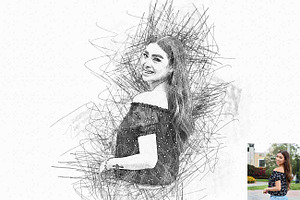 Sketch Maker Photoshop Action