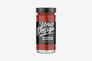 Red Pepper Jar Mockup, a Product Mockup by UnicDesign (Thumbnail 1 of 3)