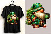 St. Patrick's Day Gnomes Clipart, an Illustration by SVGArt (Thumbnail 6 of 7)
