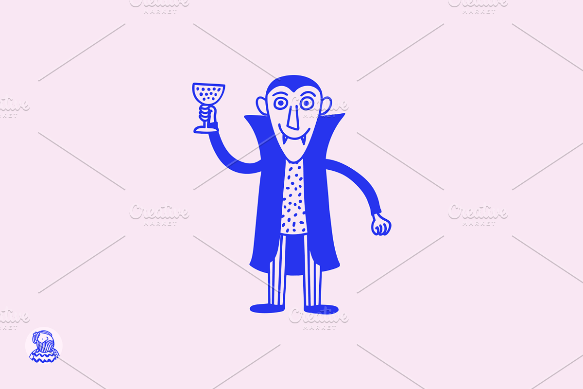 Playful Halloween Characters, a Seasonal Illustration by Danil Polshin (Photo 9 of 10)