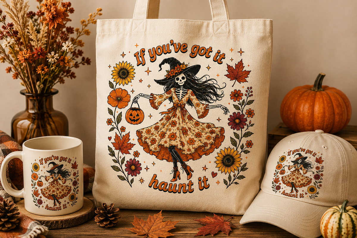 Retro Flowers Halloween Png Bundle, an Object Graphic by Daisy Design (Photo 11 of 21)