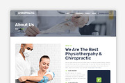 Chiropractic WordPress Theme, a WordPress Template by Your Theme Shop (Thumbnail 2 of 9)