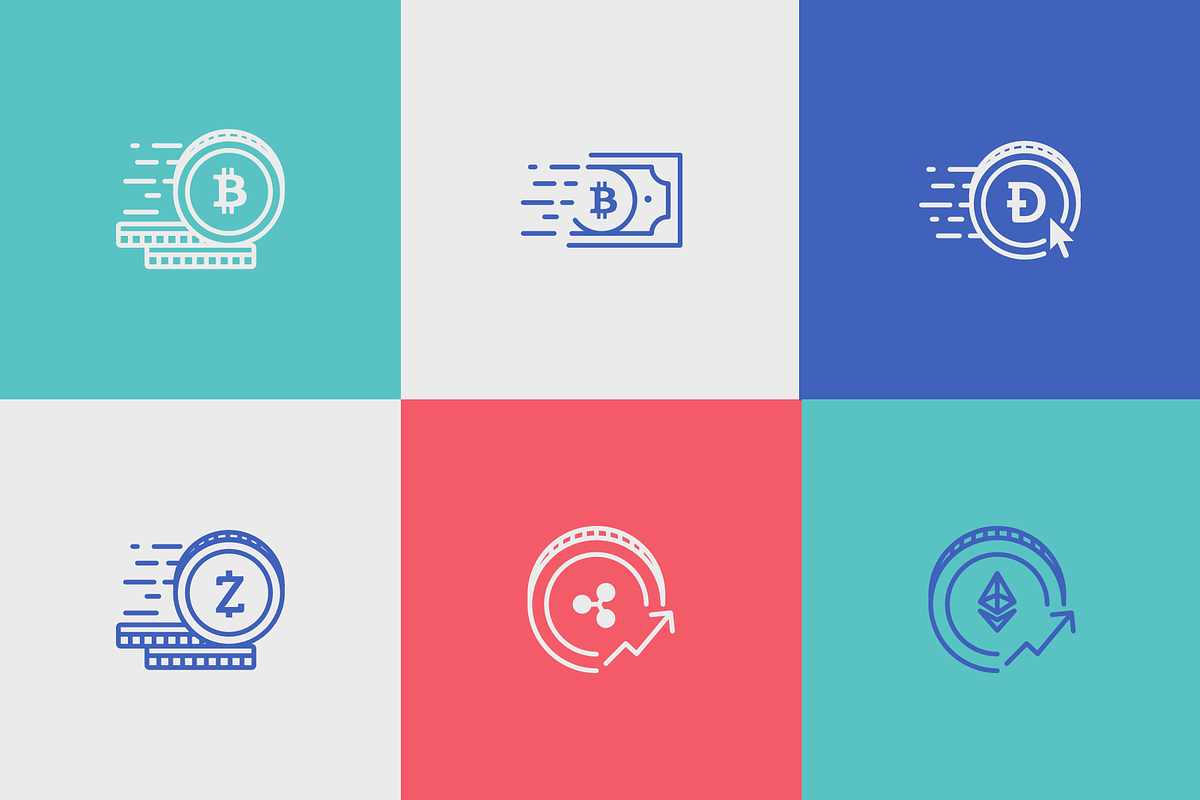 Crypto icons, an Outline Icon by Somewan draws (Photo 2 of 5)