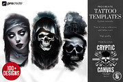 Procreate / Cryptic Canvas, a Brush Add-On by Studio.Valhalla (Thumbnail 1 of 9)