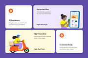 55 Animated E-Commerce Flat, a Person Illustration by Brickclay (Thumbnail 2 of 4)