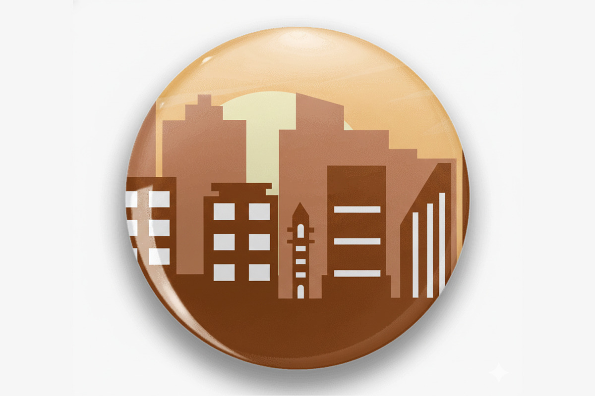 cityscape landscape vector design, a Decorative Illustration by zyxroun shop (Photo 3 of 3)