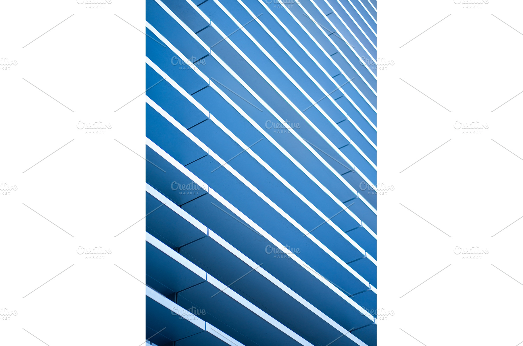 Abstract blue futuristic, an Architecture Photo by volodymyrshtun13795