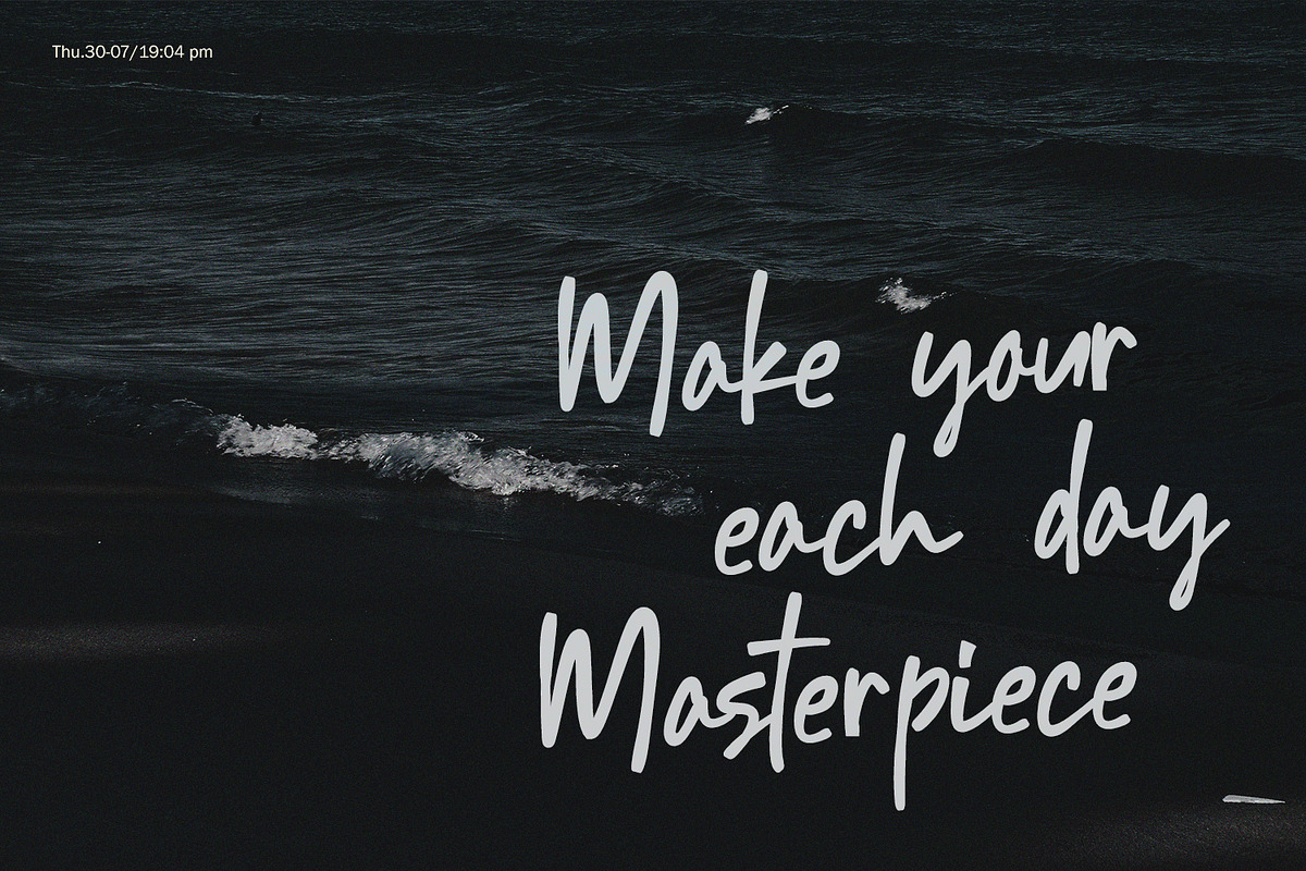 Batty Chips Handwritten Signature, a Handwritten Font by Maulana Creative (Photo 6 of 7)