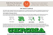 MFC Rodizio, a Font by Monogram Fonts Co. (Thumbnail 4 of 6)