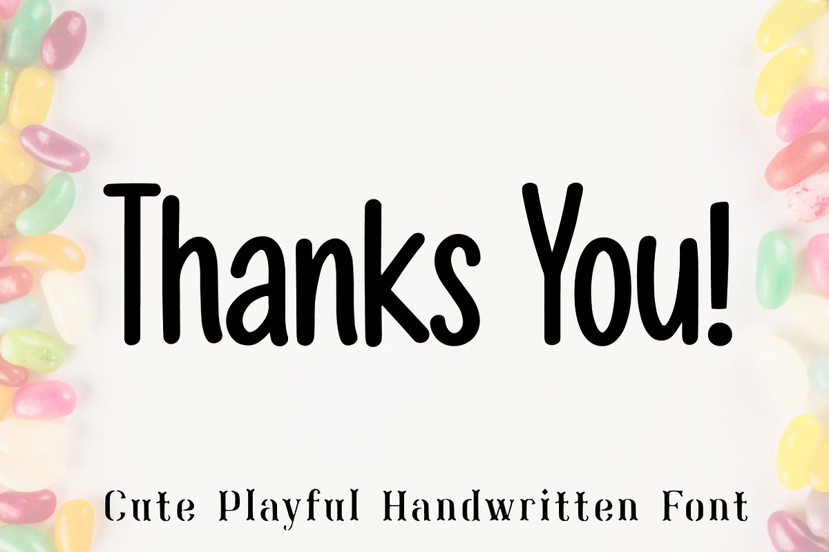 Sweet Candy, a Handwritten Font by Wow Magic (Photo 2 of 2)