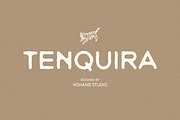 Tenquira Hand-Drawn Sans Serif, a Sans Serif Font by Hishand Studio (Thumbnail 1 of 10)