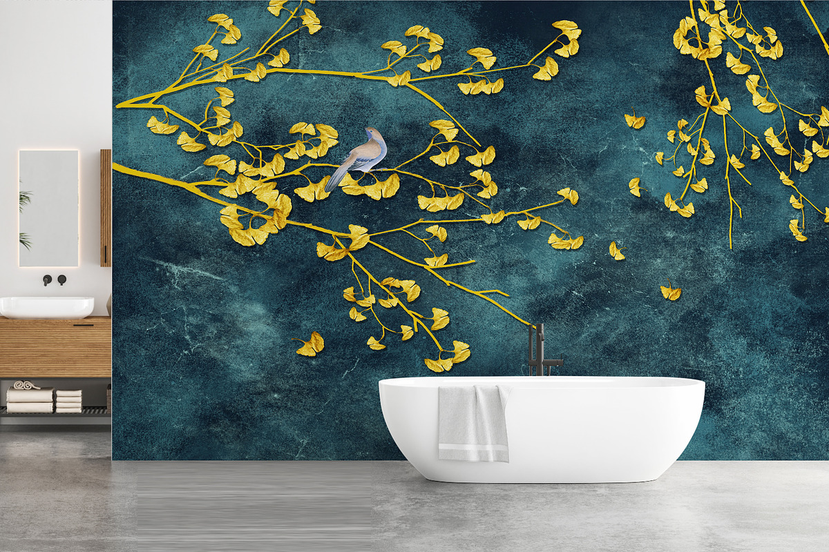 Various styles of wallpaper graphics, a Wallpaper Graphic by Muzi pear studio (Photo 11 of 12)