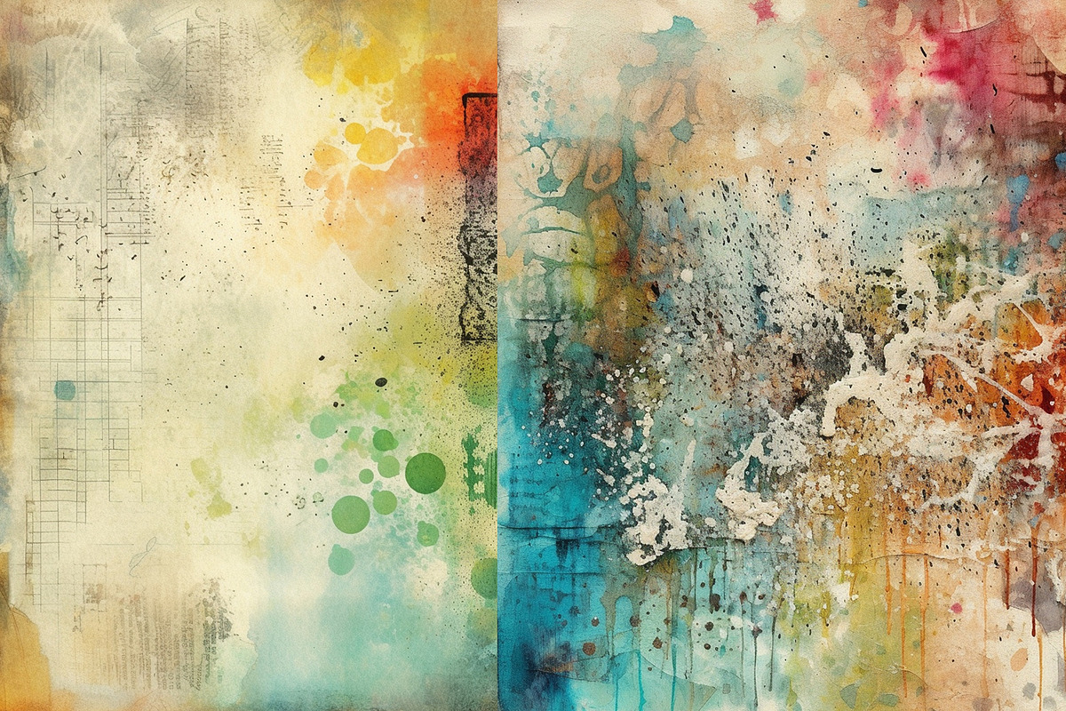 Grunge Digital Papers, a Background Graphic by BonaDesigns (Photo 3 of 10)