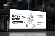 65 Empty State Illustrations, an Empty State Illustration by Prosymbols (Thumbnail 3 of 11)