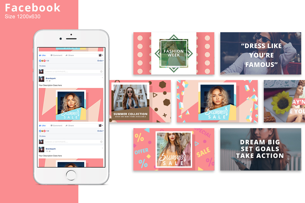ANIMATED - Pink Social Media Booster, a Social Media Template by Brandspark (Photo 6 of 7)
