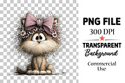 Whimsical Funny Spring Animals, an Animal Illustration by Watercolor design (Thumbnail 4 of 6)