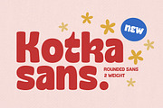 Kotka Rounded Sans, a Sans Serif Font by Letterhend Studio (Thumbnail 1 of 8)