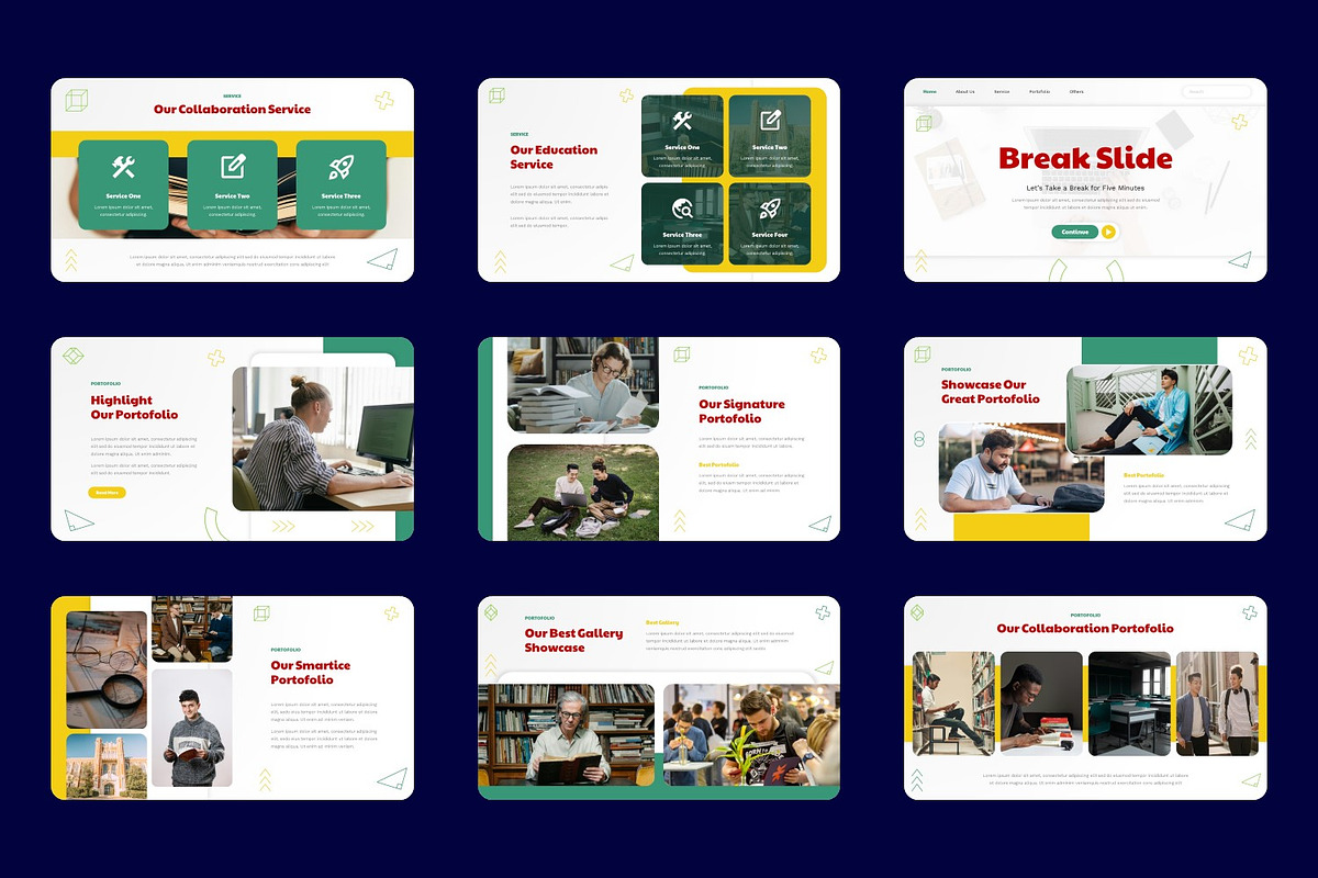 Education Keynote Presentation, a Presentation Template by Salamahtype (Photo 4 of 5)