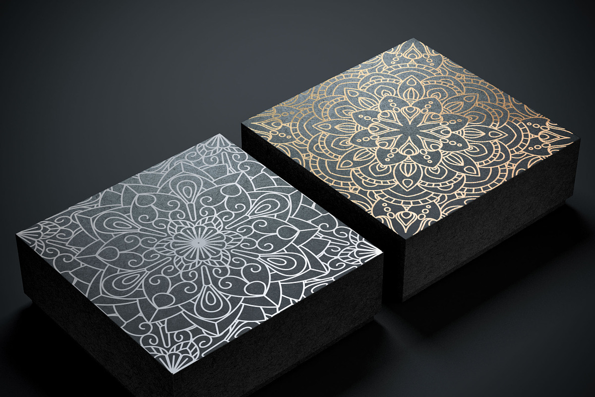 100 Mandalas Seamless Patterns, a Pattern Graphic by Elinorka (Photo 23 of 23)