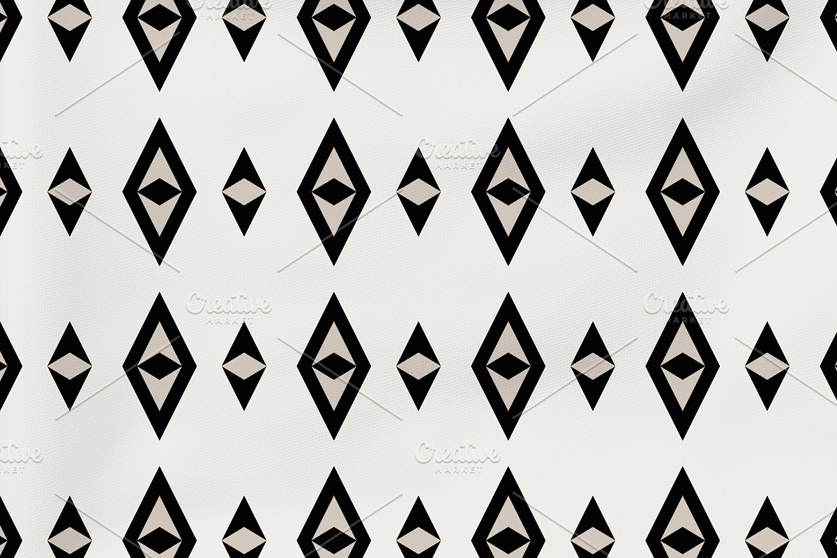 Elegant Diamond Geometric Pattern, a Pattern Graphic by Pyopo (Photo 3 of 3)