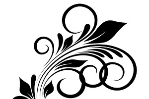 Floral Vectors, PNG & Ps Brushes