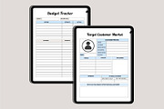 Digital small Business Planner Canva, a Design Template by Designmela01 (Thumbnail 17 of 20)