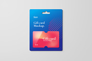 Gift Card Mockups, a Packaging Mockup by artimasa (Thumbnail 2 of 8)
