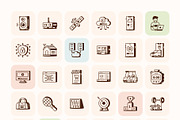 200 Lifestyle and Tech Icons, a Solid Icon by Prosymbols (Thumbnail 8 of 9)