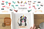 Puppy Paws 5. Watercolor Collection, an Illustration by OctopusArtis (Thumbnail 8 of 11)