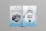 Company Profile Template, a Brochure Template by Leaflove (Thumbnail 9 of 10)