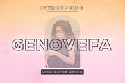 Genovefa, a Font by edcreative (Thumbnail 1 of 5)