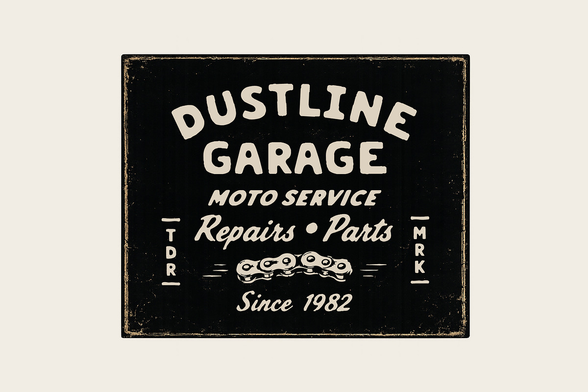 Gearline Motors – Display Font, a Script Font by Edignwn Type (Photo 7 of 12)