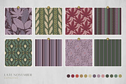 Hand-drawn fall botanical patterns, a Pattern Graphic by Enia Grace (Thumbnail 11 of 12)