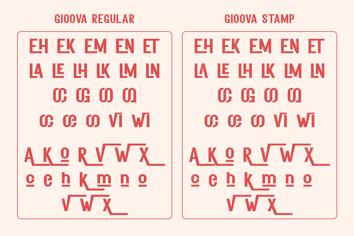 Gioova Sans Serif Font, a Sans Serif Font by Idea Studio (Photo 13 of 13)