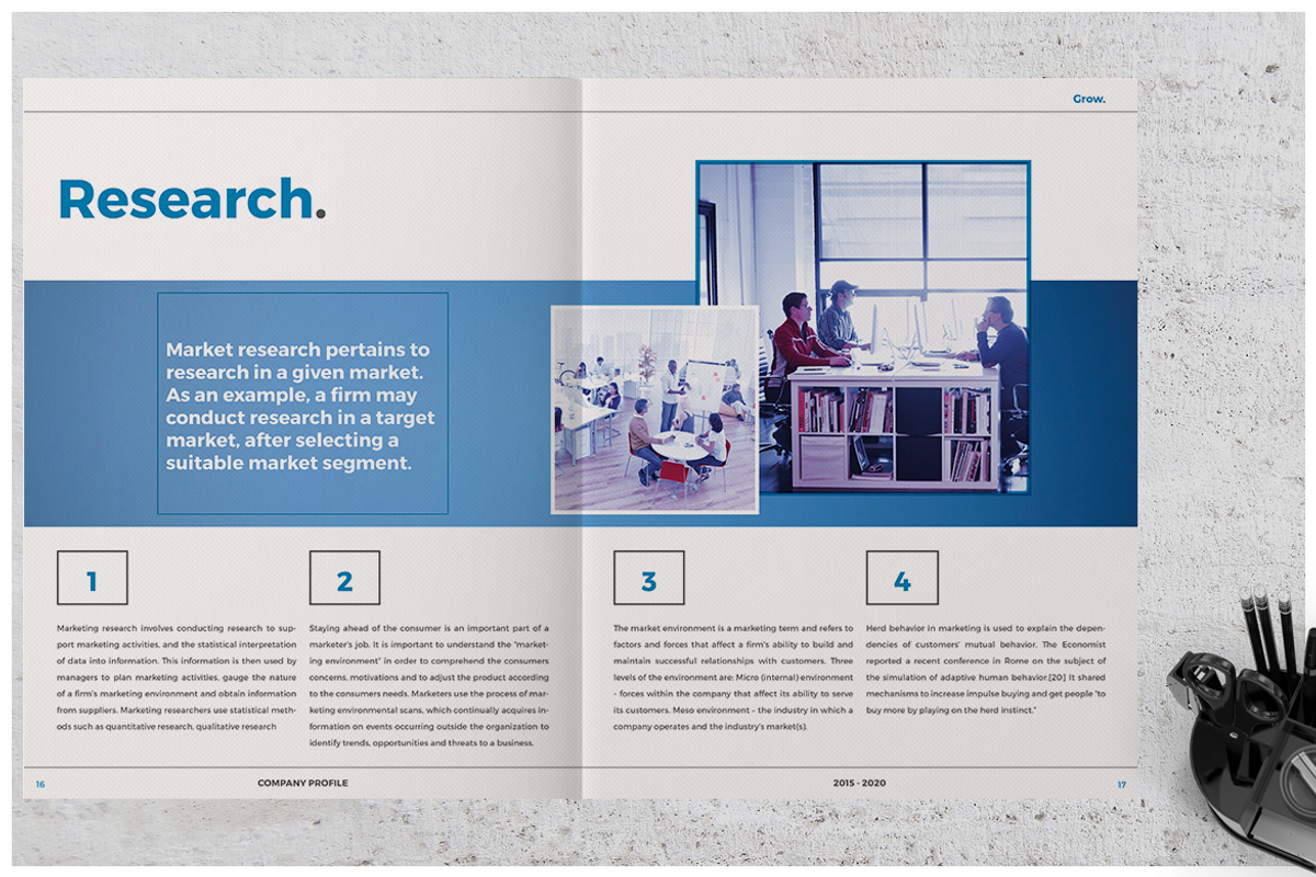 Grow. Company Profile, a Brochure Template by Boris Cupac (Photo 10 of 17)