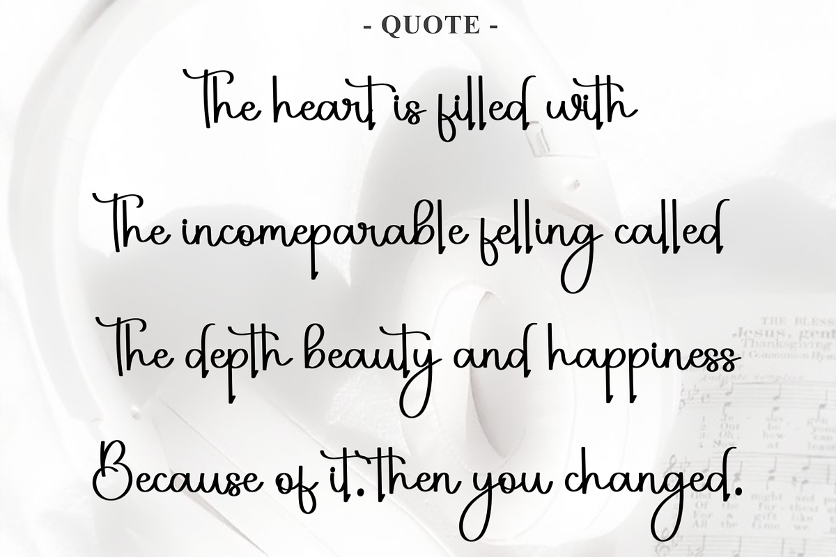 Something, a Handwritten Font by InermediaSTUDIO (Photo 2 of 8)
