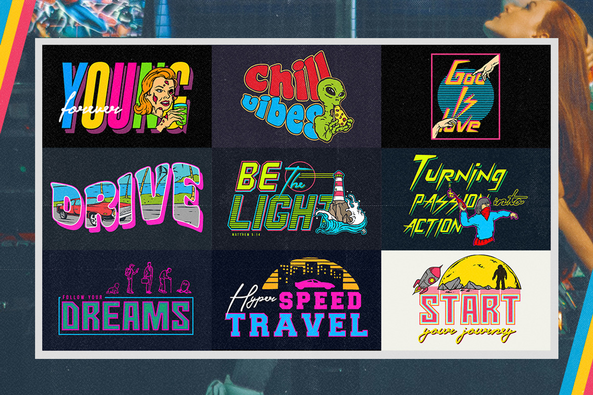 Back to the 90s T-Shirt Designs, an Illustration by TSV Art Collective (Photo 14 of 35)
